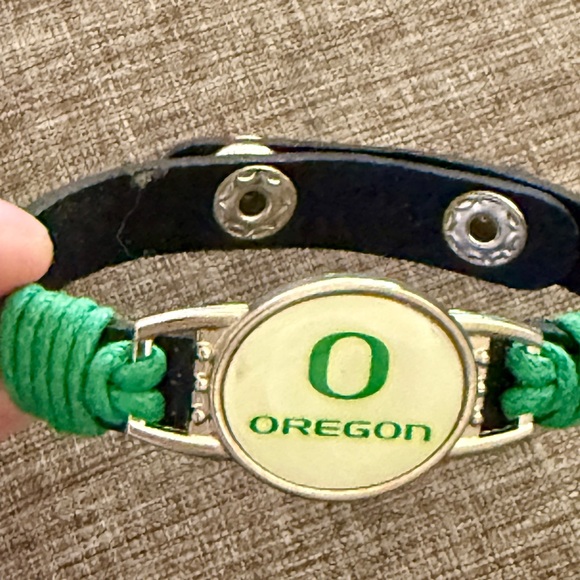 Bracelet, Duck Football Team University Of Oregon, Unisex Bracelet, College - Picture 4 of 16